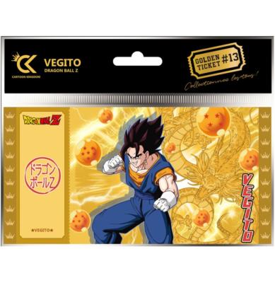 Golden Ticket Dragon Ball Z - Vegito | CARTOON KINGDOM