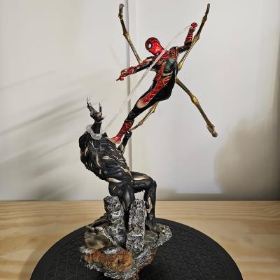 spiderman vs outriders  1/10 AVENGERS  | IRON STUDIO 