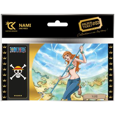 Nami Black / Golden Ticket One Piece Collection | Cartoon Kingdom
