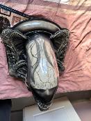 Alien 3D wall art Big Chap Head Trophy Open Mouth Version | Prime 1 Studio