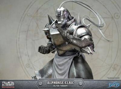 Fullmetal Alchemist Brotherhood statuette Alphonse Elric Silver Variant 55 cm 