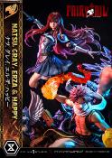 Fairy Tail statuette PVC 1/7 Natsu, Gray, Erza, Happy Deluxe Version 57 cm | PRIME 1 STUDIO