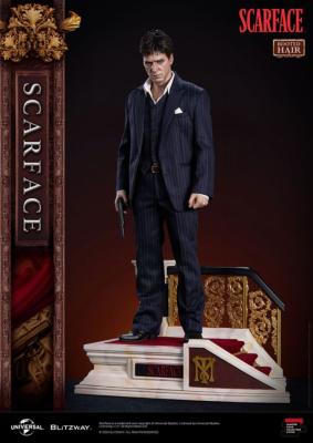 Scarface statuette Superb Scale 1/4 Tony Montana (Rooted Hair Version) 53 cm | Blitzway
