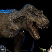 Jurassic Park statuette 1/20 Demi Art Scale T-Rex attacks Donald Gennaro 30 cm | IRON STUDIOS