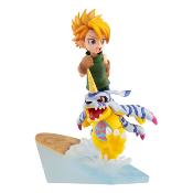 Digimon Adventure G.E.M. Series statuette PVC Yamato Ishida & Gabumon 2022 Ver. 12 cm | Megahouse