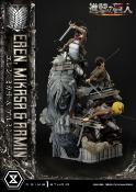Eren, Mikasa, & Armin 72 cm 1/4 DELUXE BONUS VERSION  Attack on Titan Ultimate Premium Masterline statuette  | Prime 1 Studio