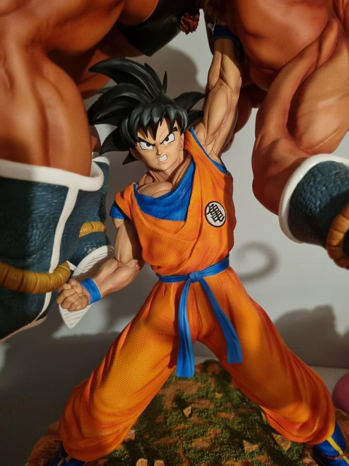 Goku Vs Nappa Dragon Ball Z K&A Tsume Art