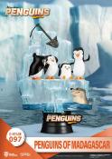 Les Pingouins de Madagascar diorama PVC D-Stage Skipper, Kowalski, Private & Rico 14 cm | Beast Kingdom