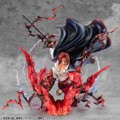 One Piece statuette PVC P.O.P. SA-MAXIMUM Leader of Red Hair Pirates Red-Haired Shanks Kamusari 25 cm | MEGAHOUSE