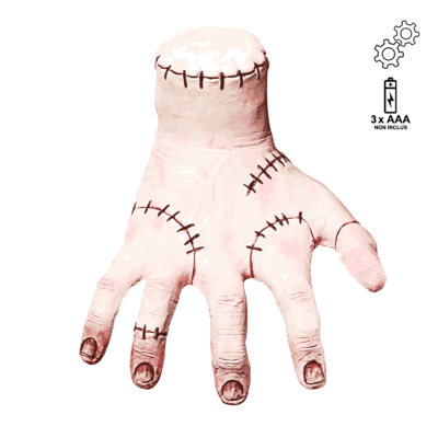 Wednesday La Chose accessoire d'épaule deluxe animatronique | Rubies