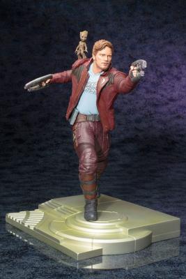 Les Gardiens de la Galaxie statuette PVC ARTFX 1/6 Star Lord with Groot 32 cm