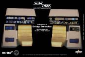 Star Trek La Nouvelle Génération réplique 1/6 Enterprise-D Bridge Consoles Set (OPS + CONN) | EXO-6