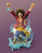 Bandai Tamashii Figuarts Zero STARTUNE Monkey D. Luffy Setting Out for the New World One Piece - 25 cm
