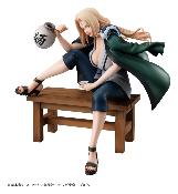 Naruto Shippuden Tsunade V2 16cm Figurine PVC Gals Reissue Repeat Megahouse Sannin Cinquième Hokage Konoha Manga Anime