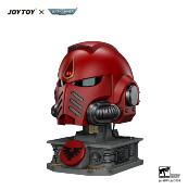 Joy Toy Warhammer 40K Blood Angels MkX Casque + Socle 44cm