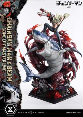 Chainsaw Man statuette Concept Masterline Chainsaw Man & Beam Bonus Version 1/6 73 cm | PRIME 1 STUDIO