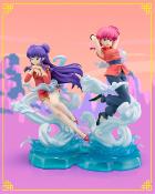 Ranma  statuette PVC FiguartsZERO Chouette Ranma et  statuette PVC FiguartsZERO Chouette Shampoo | Bandai