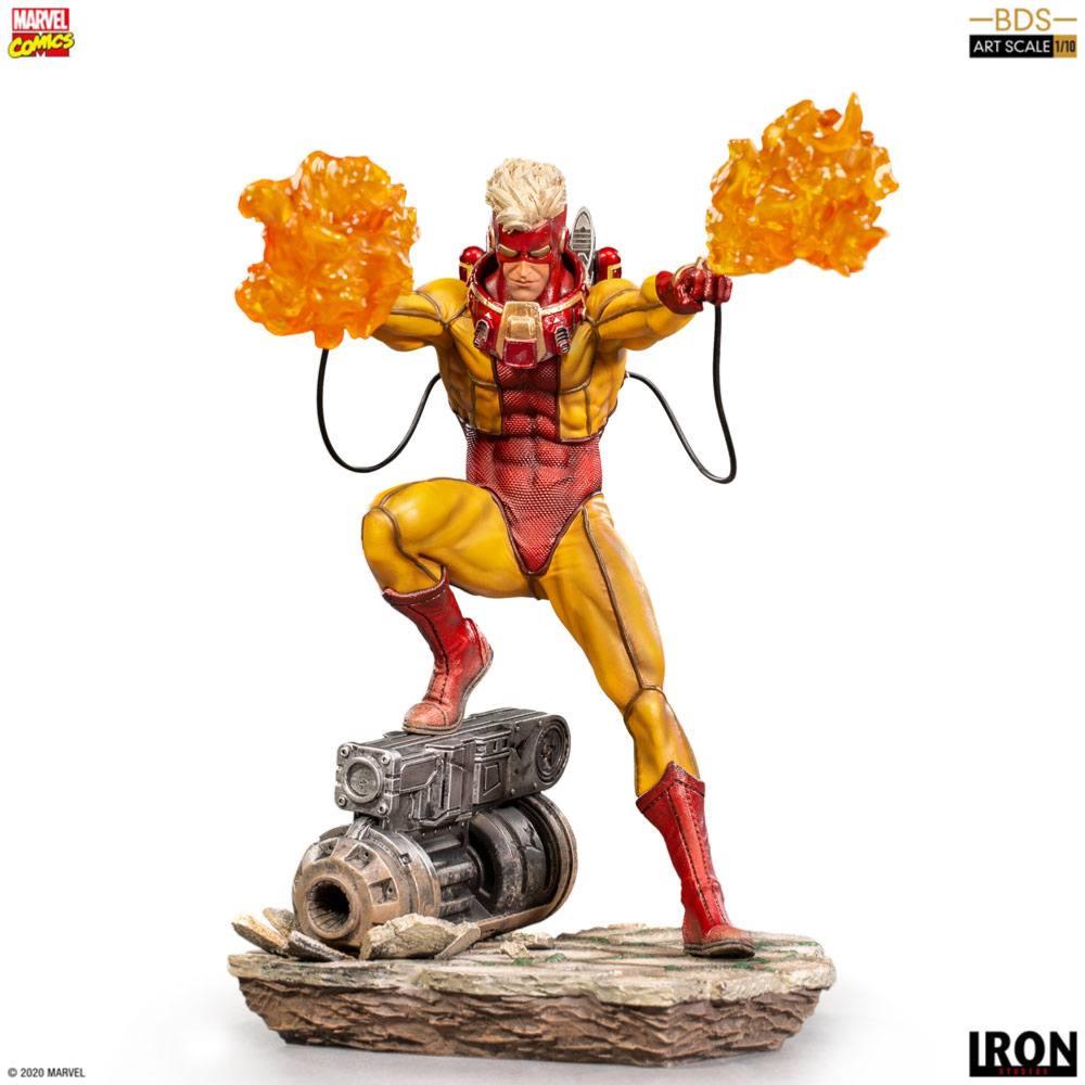 Marvel Comics statuette 1/10 BDS Art Scale Pyro 19 cm Statuettes Marvel