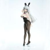 Haori Io Illustration statuette PVC White-haired Bunny 29 cm | SENTINEL