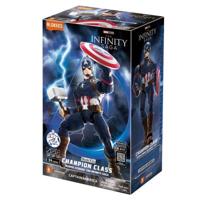Marvel Heroes Blokees Champion Class 03 – Captain America | Figurine Collector (Précommande)
