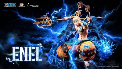 One Piece Enel Statue 57 cm |Light Year Studio