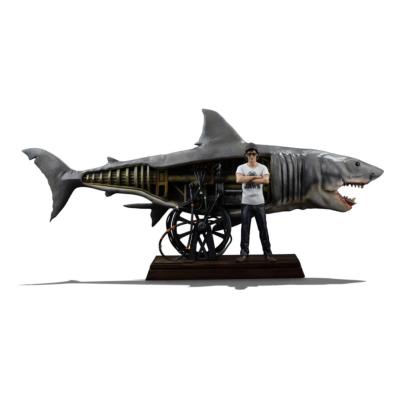 Jaws statuette 1/10 Deluxe Art Scale Steven Spielberg Jaws 50th anniversary 27 cm | IRON STUDIOS