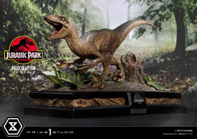 Jurassic Park statuette Legacy Museum Collection 1/6 Velociraptor Attack 38 cm | Prime 1 Studio