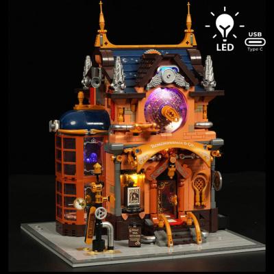 Lumibricks Steampunk World Memory Magic Shop Set Construction LED 2056 pcs 33cm