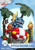 Lilo et Stitch diorama PVC D-Stage Stitch Racing Car Closed Box Version 15 cm | Beast Kingdom