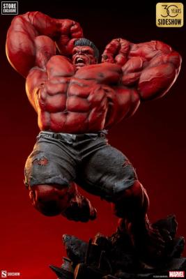 Marvel statuette Premium Format Red Hulk: Thunderbolt Ross 74 cm | Sideshow