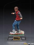 Retour vers le Futur II Statuette 1/10 Art Scale Marty McFly on Hoverboard 22 cm | Iron Studios