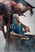 The Witcher 3: Wild Hunt Geralt ¼ Scale Deluxe Statue | Pure Arts