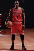 NBA Collection figurine Real Masterpiece 1/6 Derrick Rose Limited Retro Edition 30 cm Enterbay