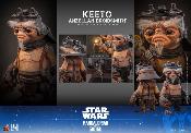 Star Wars The Mandalorian & Grogu figurine taille réelle Keeto Anzellan Droidsmith 26 cm | Hot Toys