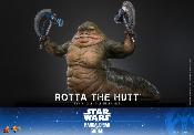 Star Wars: The Mandalorian & Grogu - Hot Toys Rotta The Hutt MMS Movie Masterpiece Figurine 1/6e 31,5 cm