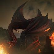 House of the Dragon statuette Icons Caraxes Iron Studios 36 cm