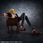 One Piece Sanji Vinsmoke 14cm Figurine PVC Portrait Of Pirates SOC Ver R Megahouse Chef Mugiwara Anime Manga