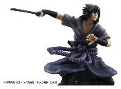 Naruto Shippuden Sasuke Uchiha Great Ninja War 23cm Figurine PVC GEM Series Repeat Megahouse Sharingan Rinnegan Manga Anime