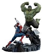 Iron Studios Marvel Spider-Man vs Hulk BDS Art Scale 1/10 38cm
