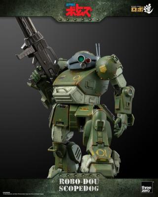 Armored Trooper Votoms figurine Robo-Dou Scopedog 15 cm | THREEZERO