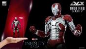 Infinity Saga figurine 1/12 DLX Iron Man Mark 5 17 cm | Three Zero