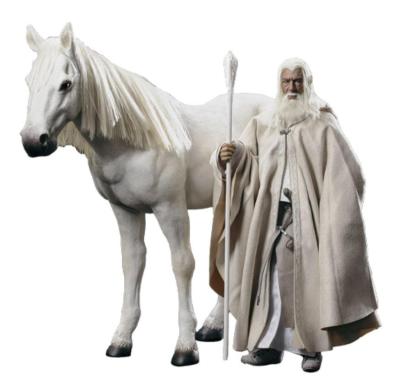 Le Seigneur des Anneaux figurine The Crown Series 1/6 Gandalf le Blanc 30 cm | ASMUS COLLECTIBLE
