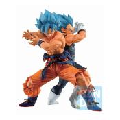 Dragon Ball Super statuettes PVC Ichibansho SSGSS Son Goku & SSGSS Vegeta (VS Omnibus Super) 20-21 | BANDAI