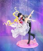 Sailor Moon statuette PVC FiguartsZERO Chouette Usagi & Tuxedo Mask Moonlight Glow Edition 24 cm | BANDAI