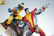 Marvel statuette Fastball Special: Colossus and Wolverine Statue 46 cm | SIDESHOW