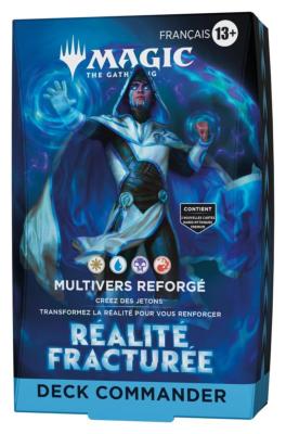 Magic: The Gathering - RÃ©alitÃ© fracturÃ©e Deck Commander Multiverse Reforged Assortment (4) *FRANCAIS* - Wizards of the Coast