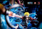 Sanji vs Queen – Statue Résine | One Piece – Jimei Palace (Précommande)