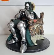 Dr DOOM on throne Premium Format 1/4 Marvel Statue | Sideshow