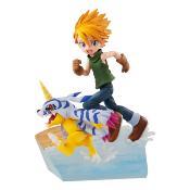 Digimon Adventure G.E.M. Series statuette PVC Yamato Ishida & Gabumon 2022 Ver. 12 cm | Megahouse