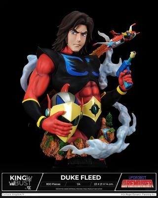 Buste Actarus Goldorak Limited Edition  Duke FLeed Ã¢â‚¬â€œ UFO Robot Grendizer KING BUST | Cartoon Kingdom
